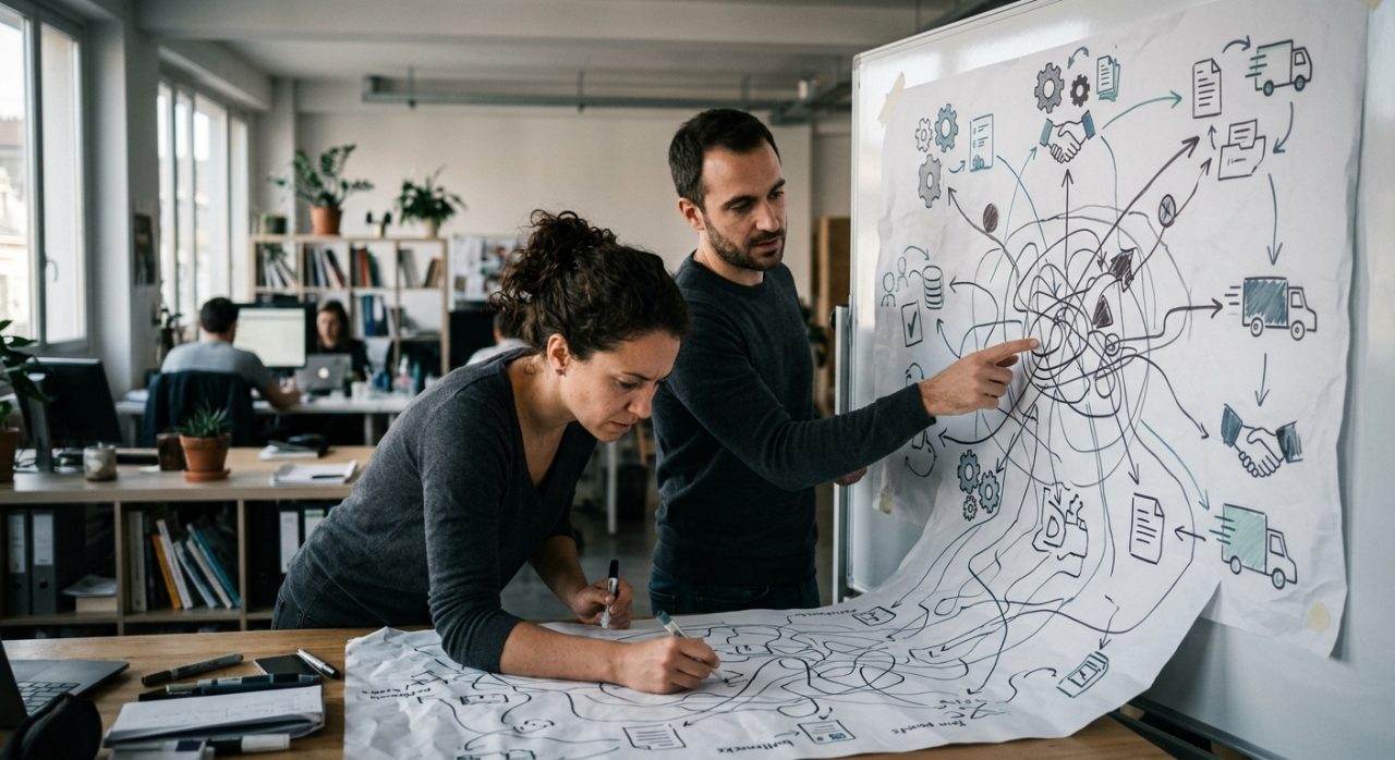 Cartographier vos processus métiers douloureux